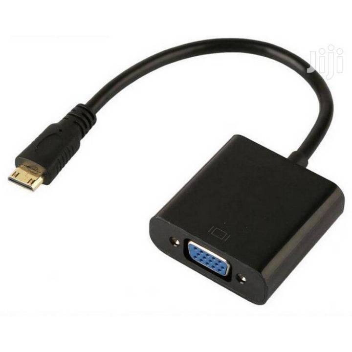 Mini  HDMI  to VGA Adapter Converter Cable