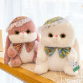 Hao Weida genuine princess rabbit doll big ears rabbit plush toy children's room decoration doll small gift. 