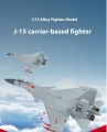 J-15 Fighter Jet Diecast 1:72 Die-Cast Fighter Jet Scale Model. 