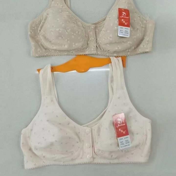 Ladies%20Button%20Front%20Bra%20Non%20Padded%20Fancy%20Item%20Comfortable%20Underwear%20in%20Classic%20Design%20-%20Image%203