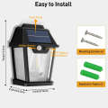 Human Body Induction Solar Wall Lamp IP65 Waterproof Tungsten Filament Lamp Induction Lamp Villa Lighting Night Light. 