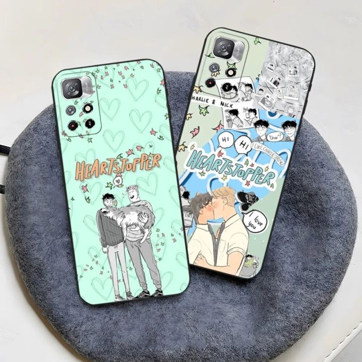 Heartstopper Nick Nelson Stars Phone Case for Xiaomi Redmi Note 13 12 11 9 Ultra 10 Lite Poco F4 F5 X5 Pro Plus Cover