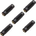 3.5mm Stereo Jack Adapter, Stereo Coupler, Female to Female 3.5mm Adapter, Stereo Jack to Stereo Jack Connector, Audio Coupler for 3.5mm Jack, 3.5mm Stereo Extension Adapter, Stereo Audio Connector, 3.5mm Female to Female Coupler, 3.5mm Audio Extension, 3. 
