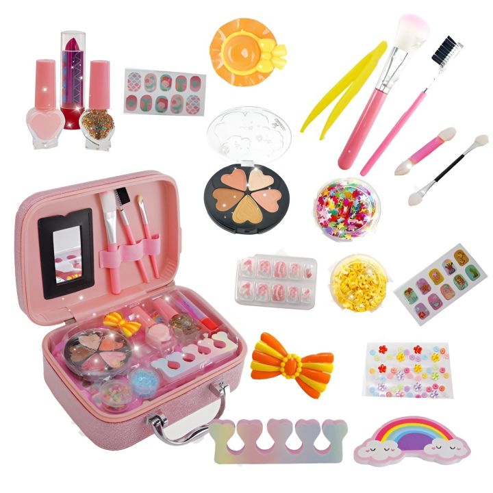 Fairy%20Princess%20Makeup%20Fashion%20Beauty%20Pretend%20Playset%20Toy%20For%20Kids%20Mermaid%202in1%20Realistic%20Beauty%20Makeup%20Jewelry%20Bag%20Very%20High%20Quality%20Glitter%20Skin%20Girls%20Make%20Up%20Set%20Toys%20Professional%20Princess%20Makeup%20Tools%20Kit%20For%20Your%20Princess%20Best%20Birthday%20Gift%20-%20Image%202