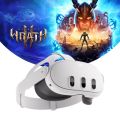 Meta Quest 3 128GB Advanced All-in-One VR Headset, Breakthrough Mixed Reality Powerful Performance Virtual-Reality Bundle with VR Controller Silicone Protective Cover Case and Accessories (White). 