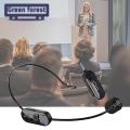 Green forest Microphone Headset High Fidelity 2.4G Wireless Saxophone Microphone. 