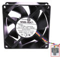NMB-MAT Minebea 3615ML-04W-B76 Server - Square Fan V02, sq92x92x38, 12V 1.60A. 
