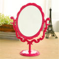 Black Butterfly Rotatable Vintage Desktop Gothic Rose Stand Compact Makeup Mirror European Style Acrylic Small Size Makeup Tools. 