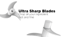 Premium 3-Blade Manual Speedy Chopper – Compact Power for Your Kitchen!. 