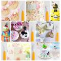 8 pcs Engraving Sculpture Sugar Flower Decorating Modeling Pastry Fondant Cake Carving Tools Set. 