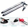 2X Universal LED Daytime Running Light White DRL Driving Turn Signal. 