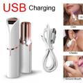 Original Flawless Rechargeable Hair Remover -USB Rechargeable Hair Remover Women Flawless Hair Remover -Finishing Touch Hair Remover Machine -Original Facial Hair Remover -Rechargeable Hair Remover -Electric Trimmer Epilator. 