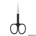 SWXING Russian style dead skin scissors, multifunctional eyebrow trimming scissors, nose hair trimming beauty tools, stainless steel front elbow eyebrow scissors. 