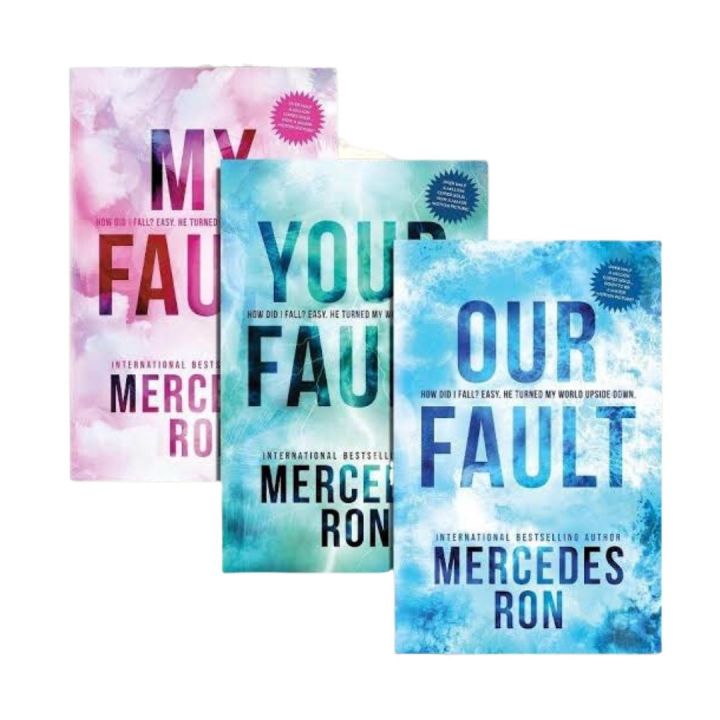 Culpables (3 book series) My Fault / Your Fault / Our Fault / by Mercedes Ron