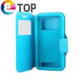 【ETOP】tpu PU leather holster Universal Silicone phone Case for Elephone P6000  Top Fashion Flip 4 to 5.8 Inch mobile Phone Case. 