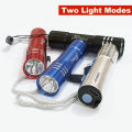 Rechargeable LED Torch Light Mini Pocket Flashlight Emergency light camping torch with charger Multiuse. 