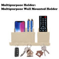 Multi-Functional Stylish and Compact Design Wall Holder For TV, AC Remote, Pen, Mobile and keys. 
