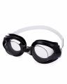 Fashion Anti Fog Uv Swimming Goggles Glasses For Adult - Black. 