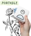 Poooliprint L2 Inkless Pocket Printer - Mini Phone Bluetooth Portable Poooli Thermal Printer for iOS + Android Print Sticky Photos, Labels, Notes, Lists for Journal. 