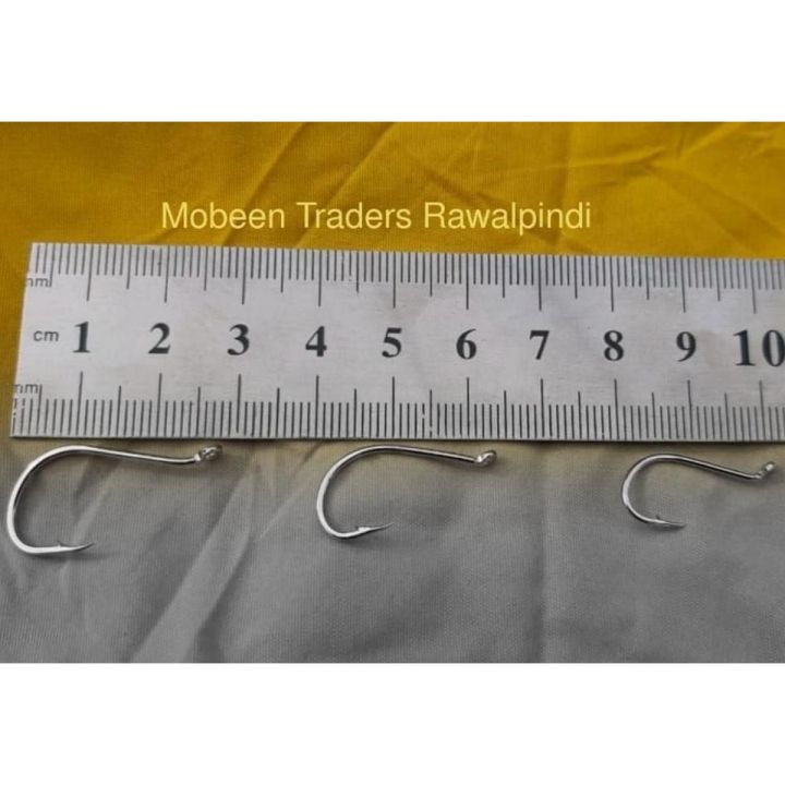 75 Mix Hooks of 1,2 ,3 Size Best Fishing Hooks By Mobeen traders