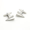 Men's Paper Plane Cufflinks Quality Brass Material Silver Color Cute Cuff Links Wholesale Retail. 