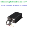 DC-DC Electronic Transformer DC 60-72V to 12V 50A Electric Bike & Bicycle Buck Converter Adapter Step Down Transformer. 