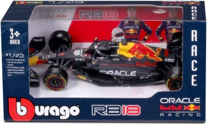 Bburago%201:43%20Red%20Bull%20Team%20F1%20Racing%20Formula%20Car%20Static%20Die%20Cast%20Vehicles%20Collectible%20Model%20Car%20-%20Image%203