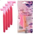 Daily Touch Bikini Razor Set for Women – 5 Safety Razors with Double Blades for Silky Smooth Skin!. 