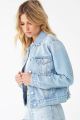 HERE And NOW Women Solid Denim Jacket. 