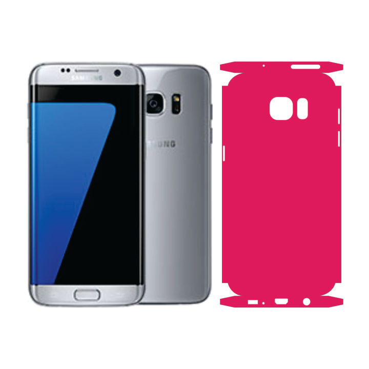 Samsung Galaxy S7 edge Back RHINO-0011 MAGENTA Sheet Anti-stain Wrap Cover