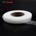 Double Sided Sewing Adhesive Tape Cloth Apparel Fusible Interlining Fabric Tape White. 