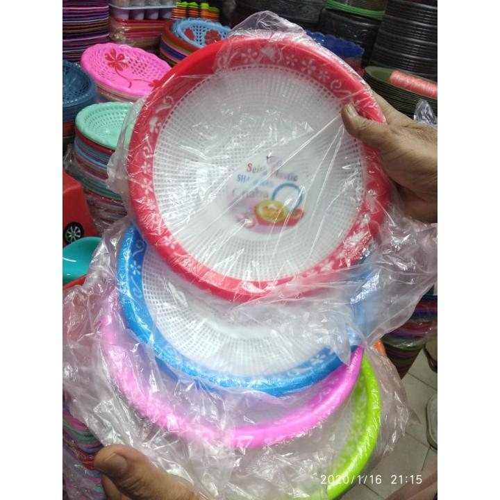 6%20Pcs%20Roti%20Chapati%20Nan%20Chabbi%20Set%20Serving%20Tray%20Bread%20Basket%20Pure%20Plastic%20(Multicolours)%20-%20Image%203