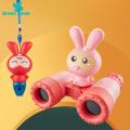 Green Home Binocular Single Cartoon Binocular Outdoor Toy. 