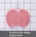 Silicone Foot Shower Massager with Non-slip Suction Cups, Bath Scrubber Cleaner Pad, Foot Massage Improve Circulation Reduce Pain Acupressure Mat for Feet, Rub Back Massage Bathing Tool. 
