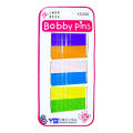 Pack of 60 different Colored Bobby Pins with ball tips - Salon Designers. 