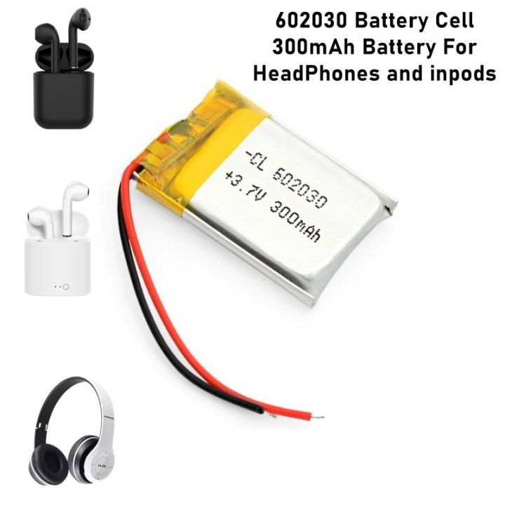 inpods tws and Airpods Batteries for Charging Box and Earphones with 30mAh and 300mAh Capacity