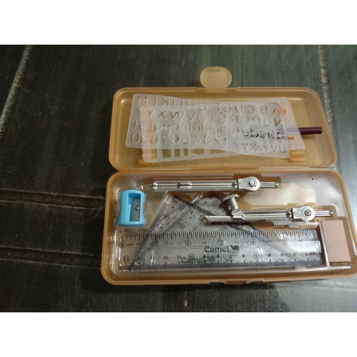 Math Box, Mathematical Instrument set, Geometry Box set, Camel 11,Math Box, Mathematical Instrument set, Geometry Box set,