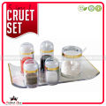 Cruet Set Serve With Style Set Of 7 Piecess. 