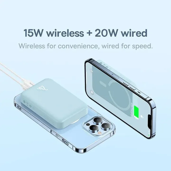Baseus%20Magnetic%20Power%20Bank,%2010000mAh%20Wireless%20Powerbank%20PD%2020W%20with%20USB-C%20Cable,%20for%20MagSafe,%20for%20iPhone%2016/15/14/13/12%20Series,%20Black/White%20-%20Image%207