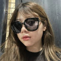 Fashion Square Sunglasses Retro Oversized Sun Glasses Big Frame Black Shades UV400 Protection Eyewear Fishing Goggles. 