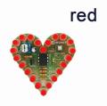 DIY Kit Heart Shape Breathing Lamp Kit DC 4V-6V Breathing LED Suite Red White Blue Green DIY Electronic Production for Learning. 