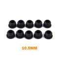 10pcs Silicone Rubber Snap-on Hole Plug 2.5-14mm Blanking End Caps Seal Stopper ANLAN. 