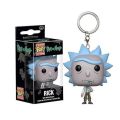 Funko Pop! 2" Rick and MortyMr.Meeseeks Snowball Pickle Rick Keychain Action Figure Keyring Toys model Dolls. 