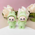 Random Labubu The Monsters Exciting Cardiac Macarone Anime Action Figure Statue Model Doll Kid Toy Gifts. 