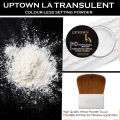 UPTOWN LA Translucent Loose Face Powder The Ultimate Makeup Fixing Powder Product for Oil Control – Setting Powder & Cosmetic Make Up Solution. 