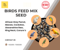 "Premium Avian Delight: Nutrient-Rich Mix Feed for Parrots - Ideal for African Grey, Macaw, Cockatoo, Alexandrine Parakeet, Ring Neck, Conure, and Other Large Parrots, Inspired by the Success of 1 KG Mix Feed for All Big Birds". 