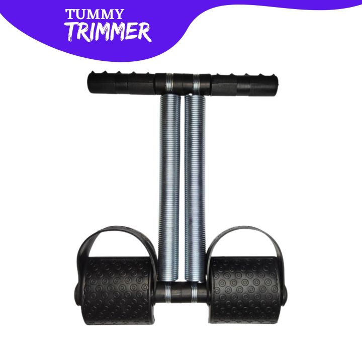 Tummy Trimmer Single and Double Spring High Quality Weight Loss Exercise Machine For Home Gym For Women & Men