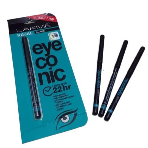 Lakme Eyeconic Kajal - 24hr Lasting, Waterproof, Smudge proof  Kajal for Girls