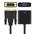 DVI to VGA Adapter Cable 1080P DVI-D to VGA Cable 24+1 25 Pin DVI Male to 15 Pin VGA Female Video Converter for PC Display. 