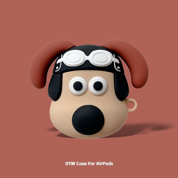 Wallace and gromit airpods Apple pro2 Protective Sleeve 3 Second Generation and Third Generation Wireless Bluetooth Headset Soft Case Four Generations Five Generations